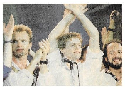 Sting / Amnesty Tour--with Bryan Adams / 1986
