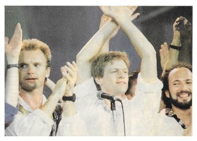 Sting / Amnesty Tour--with Bryan Adams / 1986
