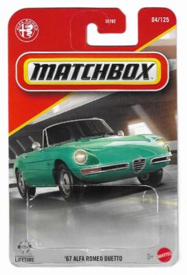 Matchbox / '67 Alfa Romeo Duetto / 2025