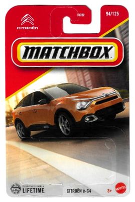 Matchbox / Citroën ë-C4 / 2024