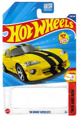 Hot Wheels / '96 Dodge Viper GTS / 2025