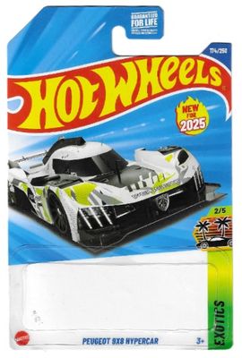 Hot Wheels / Peugeot 9X8 Hypercar / 2025