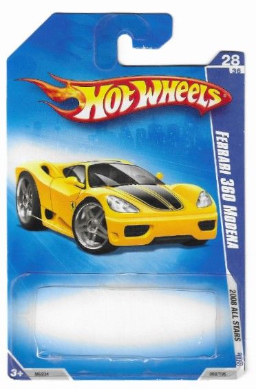 Hot Wheels / Ferrari 360 Modena / 2008