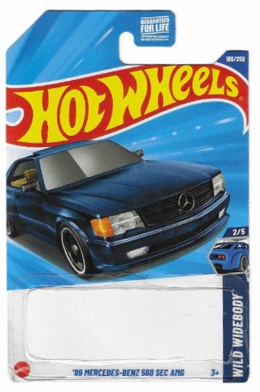 Hot Wheels / '89 Mercedes-Benz 560 SEC AMG / 2025