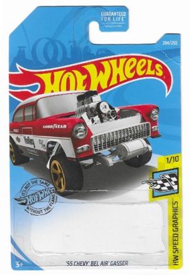 Hot Wheels / '55 Chevy Bel Air Gasser / 2017