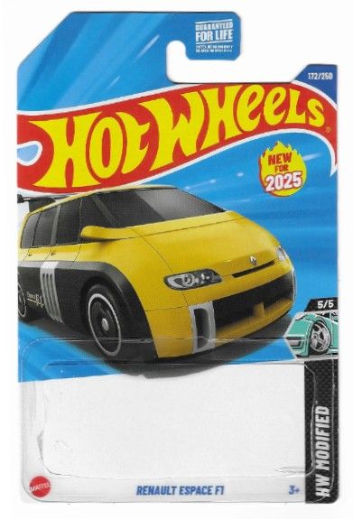 Hot Wheels / Renault Espace F1 / 2024