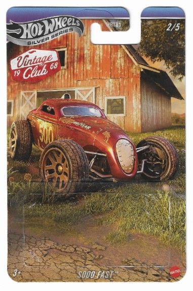 Hot Wheels / Sooo Fast / 2025 / Silver Series