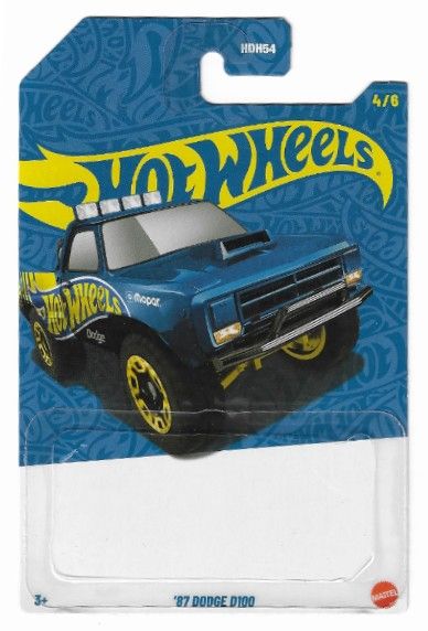 Hot Wheels / '87 Dodge D100 / 2025