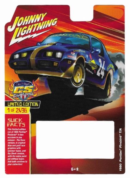 Johnny Lightning / 1980 Pontiac Firebird T/A / 2024