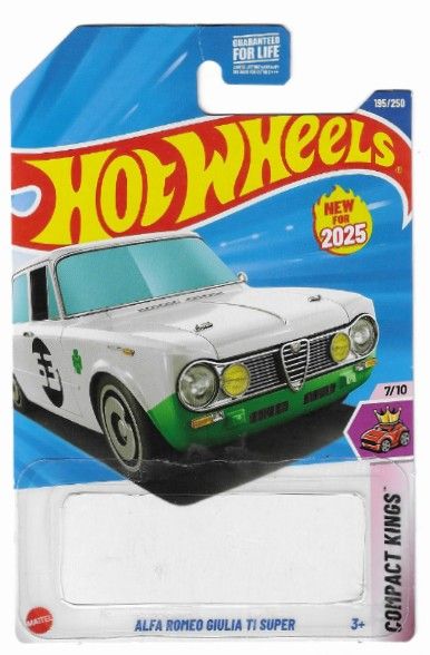 Hot Wheels / Alfa Romeo Giulia Ti Super / 2025