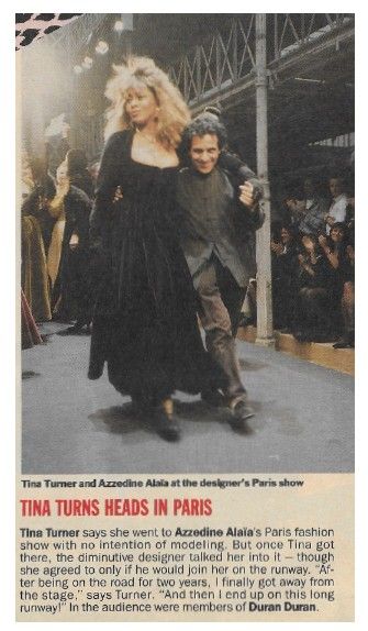 Turner, Tina / Tina Turns Heads in Paris / 1988