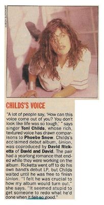 Childs, Toni / Childs's Voice / 1988