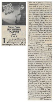 Arrington, Steve / Positive Power / 1984