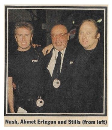 Nash, Graham / Graham Nash--Ahmet Ertegun--Stephen Stills / 1988