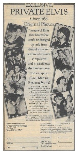 Presley, Elvis / Private Elvis / 1981