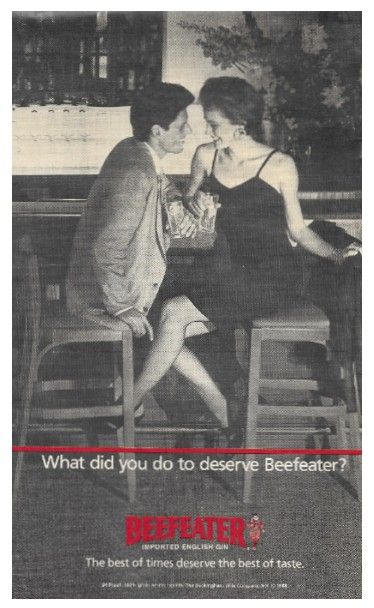 Beefeater / Imported English Gin / 1988