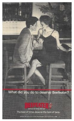 Beefeater / Imported English Gin / 1988