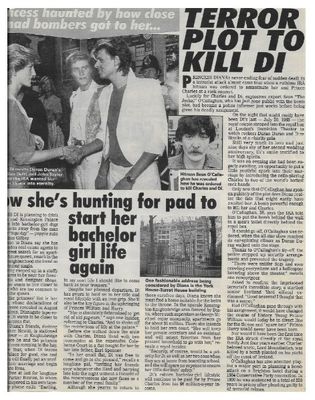 Princess Diana / Terror Plot to Kill Di / 1992