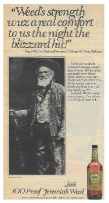 Jeremiah Weed / 100 Proof Jeremiah Weed / 1981