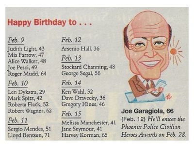 Garagiola, Joe / Happy Birthday / 1992