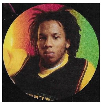Marley, Ziggy / Closeup--Yellow, Black Shirt / 1988