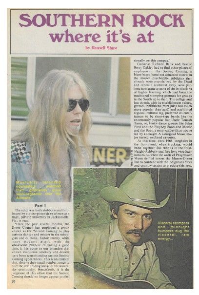 Allman Brothers Band / Southern Rock--Where It's At / 1977