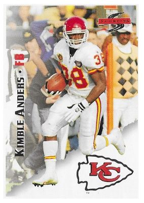 Anders, Kimble / 1995 Kansas City Chiefs / Score #143