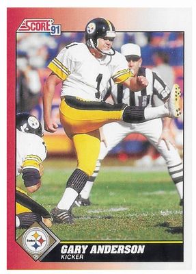 Anderson, Gary / 1991 Pittsburgh Steelers / Score #121