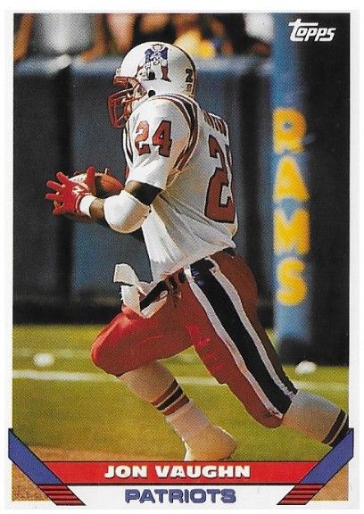 Vaughn, Jon / 1993 New England Patriots / Topps #111