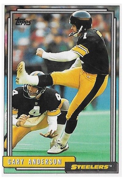 Anderson, Gary / 1992 Pittsburgh Steelers / Topps #242