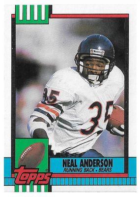 Anderson, Neal / 1990 Chicago Bears / Topps #367