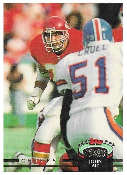 Alt, John / 1992 Kansas City Chiefs / Stadium Club #102
