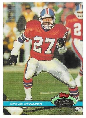 Atwater, Steve / 1991 Denver Broncos / Stadium Club #191