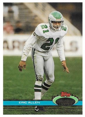 Allen, Eric / 1991 Philadelphia Eagles / Stadium Club #451