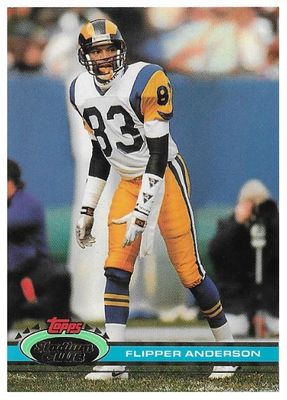 Anderson, Flipper / 1991 Los Angeles Rams / Stadium Club #308