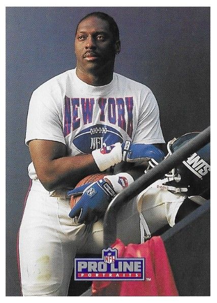 Anderson, Ottis / 1991 New York Giants / Pro Line Portraits #116