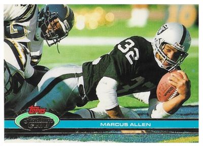 Allen, Marcus / 1991 Los Angeles Raiders / Stadium Club #8
