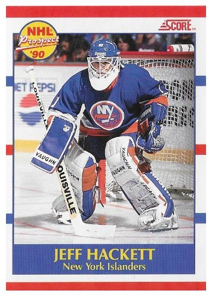 Hackett, Jeff / 1990-91 New York Islanders / Score #388