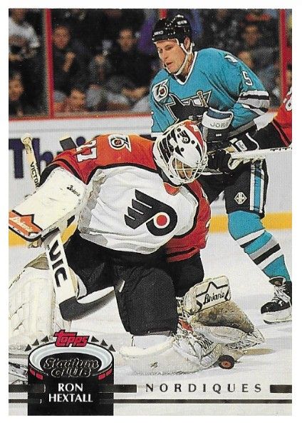 Hextall, Ron / 1992-93 Quebec Nordiques / Stadium Club #288