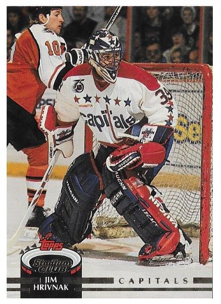 Hrivnak, Jim / 1992-93 Washington Capitals / Stadium Club #325
