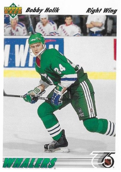 Holik, Bobby / 1991-92 Hartford Whalers / Upper Deck #233