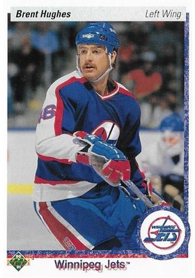 Hughes, Brent / 1990-91 Winnipeg Jets / Upper Deck #333