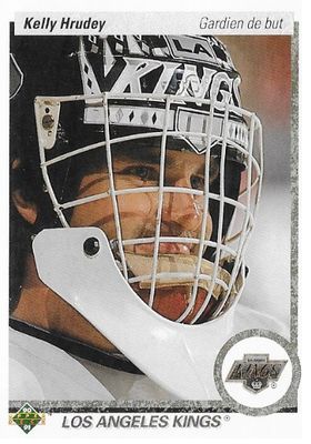Hrudey, Kelly / 1990-91 Los Angeles Kings / Upper Deck #23 / Canadian
