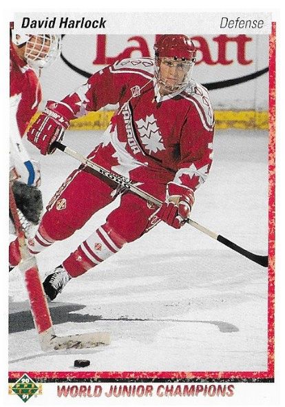 Harlock, David / 1990-91 Canada / Upper Deck #470