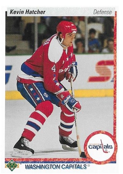 Hatcher, Kevin / 1990-91 Washington Capitals / Upper Deck #109