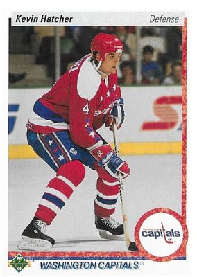 Hatcher, Kevin / 1990-91 Washington Capitals / Upper Deck #109