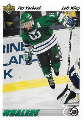 Verbeek, Pat / 1991-92 Hartford Whalers / Upper Deck #193
