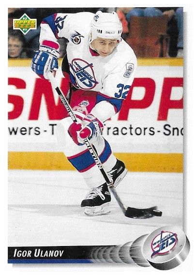 Ulanov, Igor / 1992-93 Winnipeg Jets / Upper Deck #300