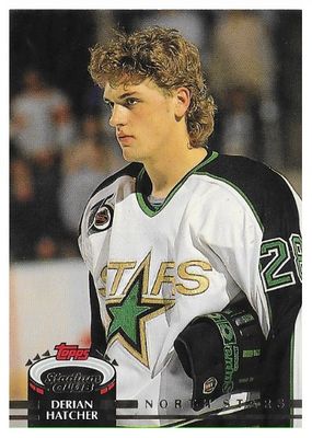 Hatcher, Derian / 1992-93 Minnesota North Stars / Stadium Club #414