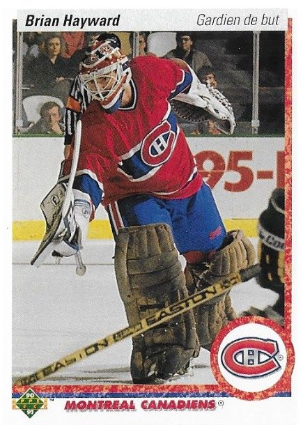 Hayward, Brian / 1990-91 Montreal Canadiens / Upper Deck #171 / Canadian